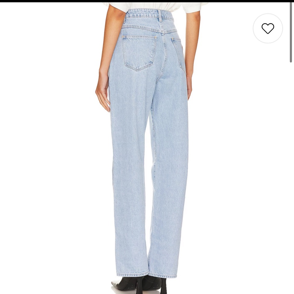 Abrand Women's High Rise Jeans - Light Blue